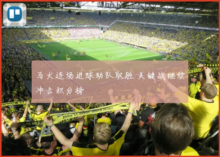 马犬连场进球助队取胜 关键战继续冲击积分榜
